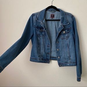 Distressed Jean Jacket